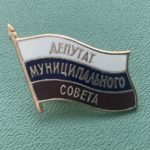 Значок депутат муниципального совета