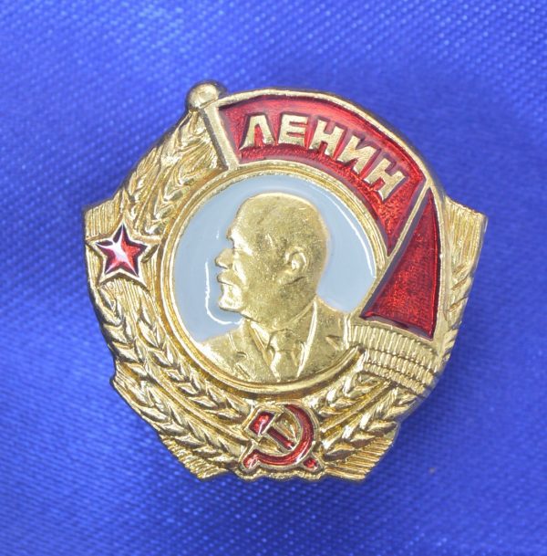 Значок орден Ленина в миниатюре