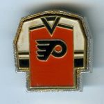 Значок хоккейного клуба Philadelphia Flyers.