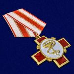 Медаль - крест За заслуги в медицине (накладка)
